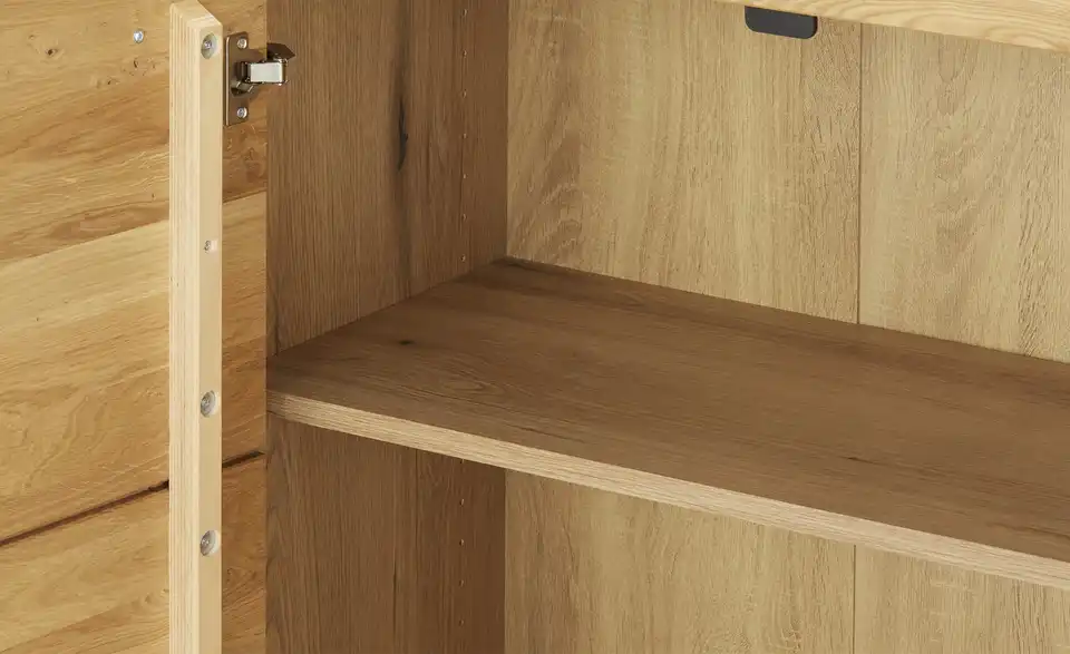 smart Aktenschrank Malmö 91 cm 84 cm Wildeiche, Wildeiche (Nachbildung)