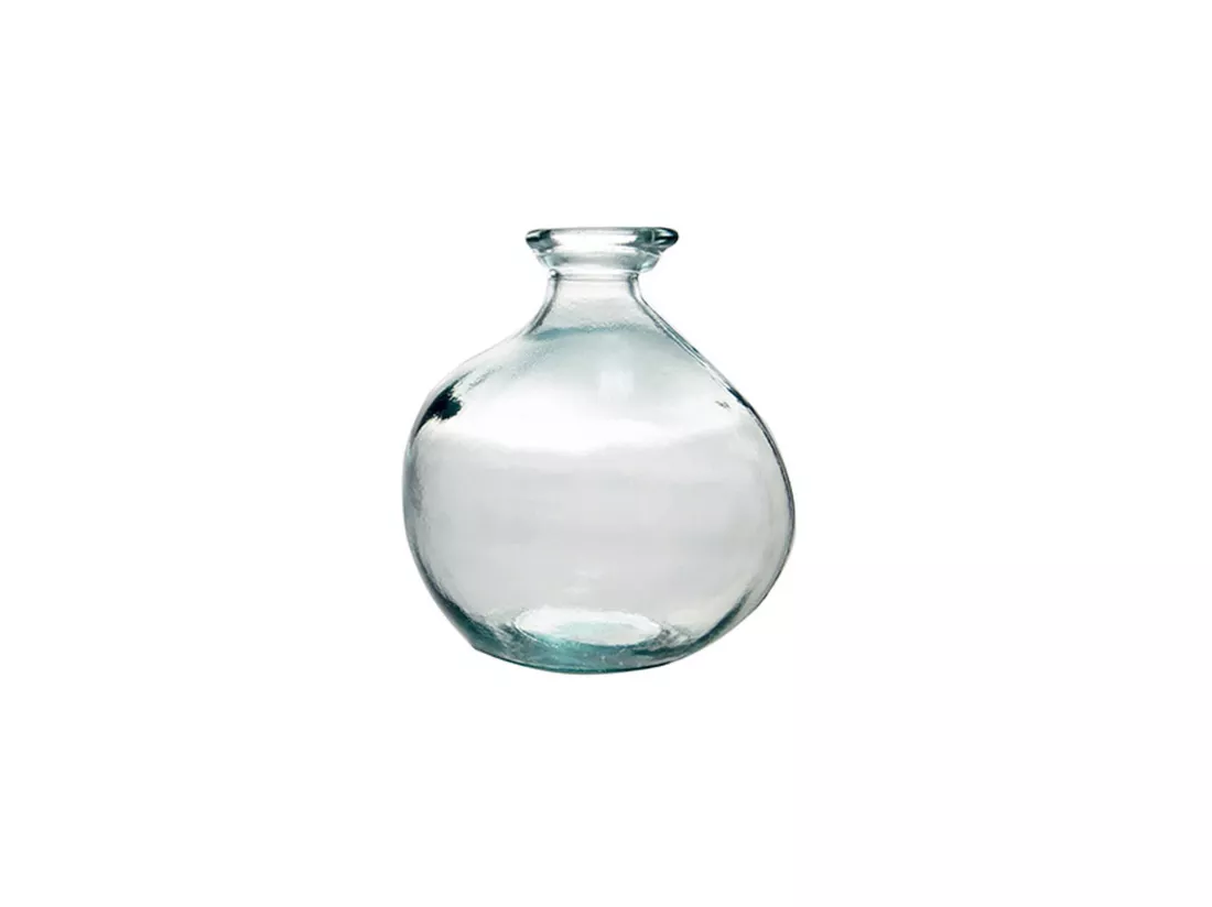 Novastyl - Vase Simplicity Hauteur 18cm En Verre 100% Recycle