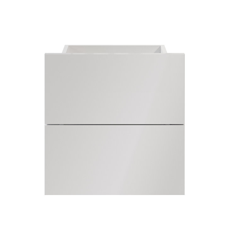 Lot de 2 tiroirs blancs GoodHome Atomia H. 18,5 x L. 37,2 x P. 30 cm