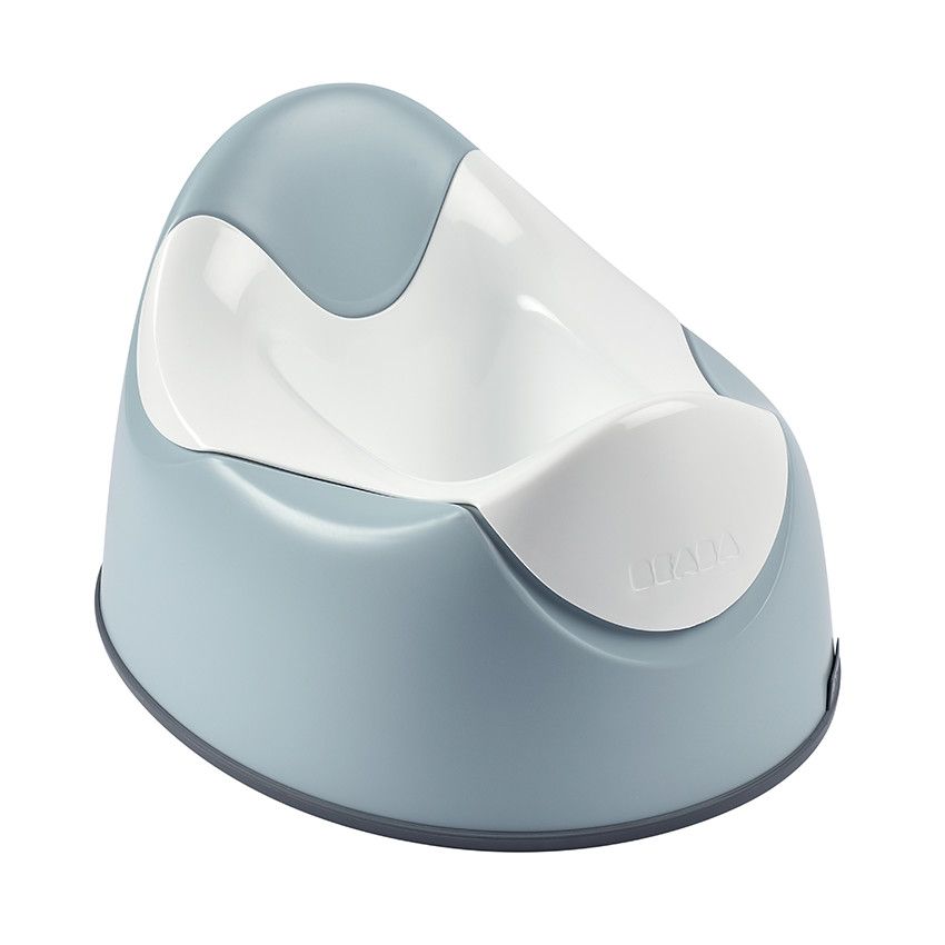 Pot d'apprentissage ergonomique - Green Blue - Ecru