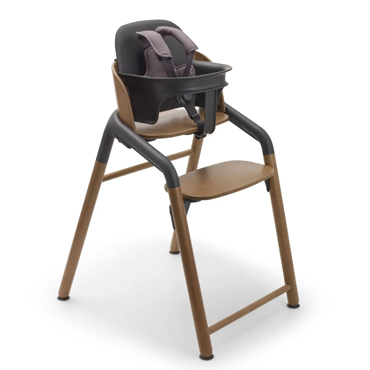 Bugaboo Chaise Haute Complète Giraffe - Bois Chaud  Gris