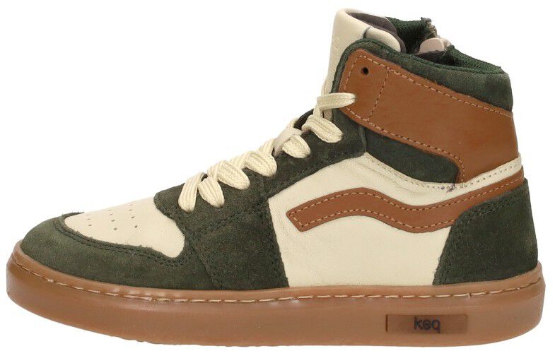 Keq Veterschoenen Hoog groen