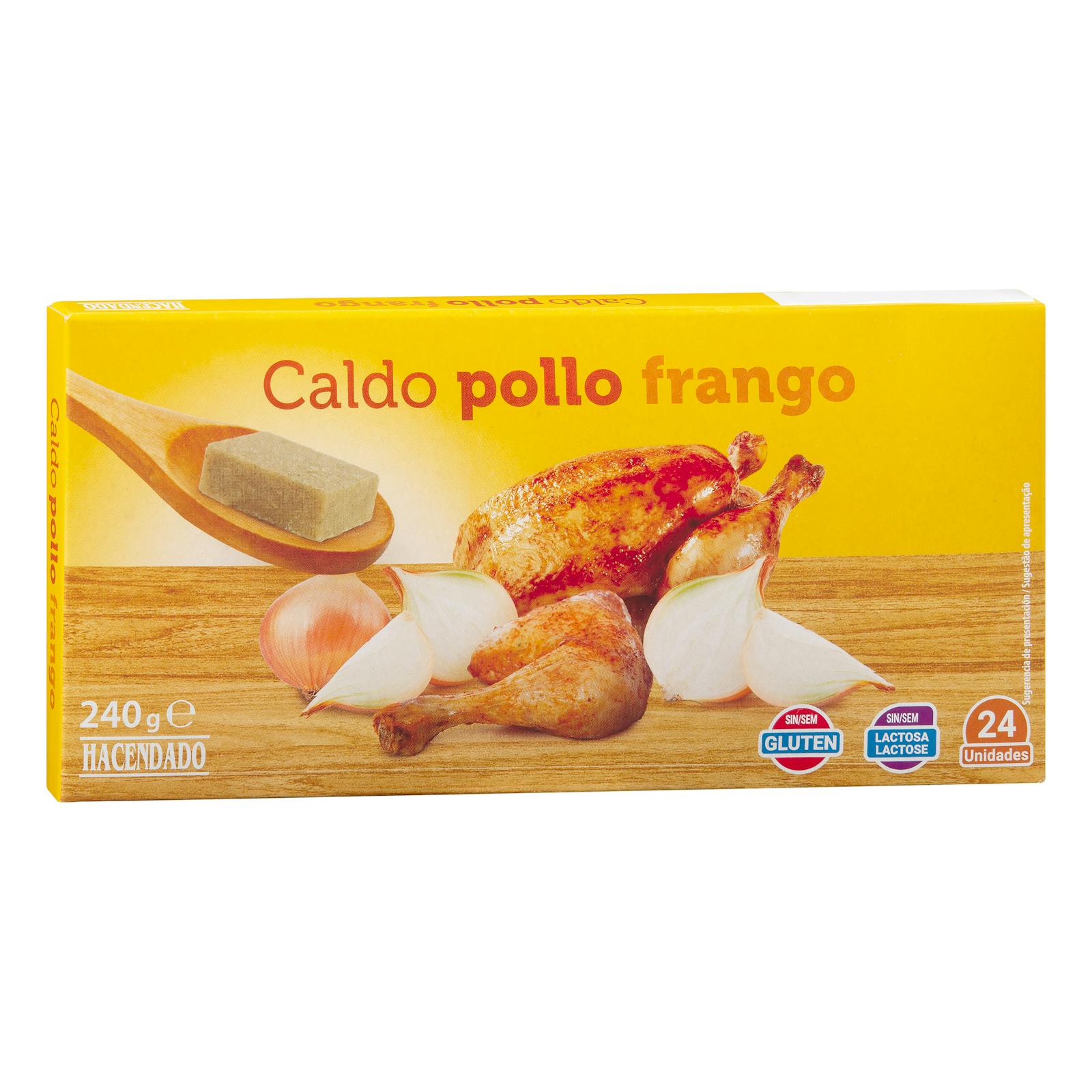Bouillon de poulet Hacendado en comprimés