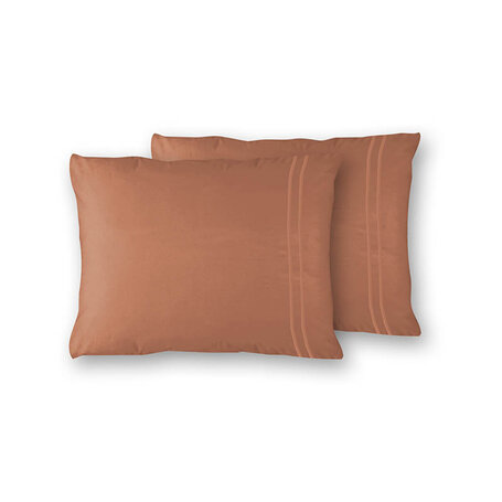 Kussenslopen Egyptisch Katoen Uni: 2-PACK