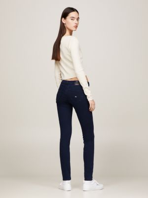 Calça jeans skinny de cintura baixa Sophie