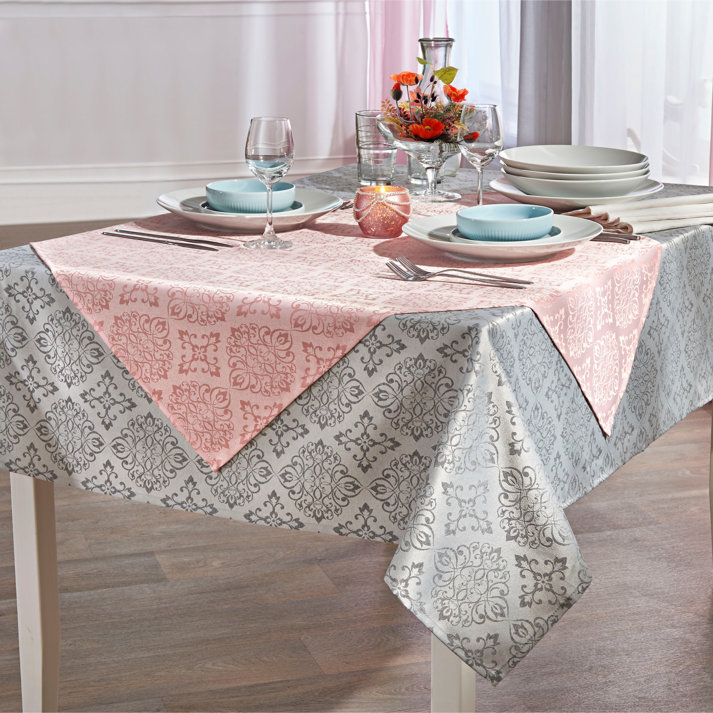 Delindo Lifestyle Tischläufer »TORONTO« Fleckabweisend, pflegeleicht, 150 g/m²