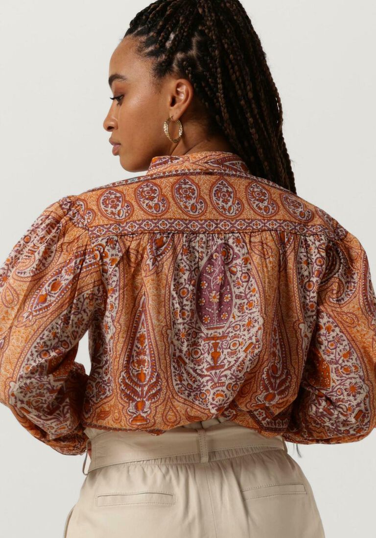 ANTIK BATIK oranje antik batik blouse tajar blouse
