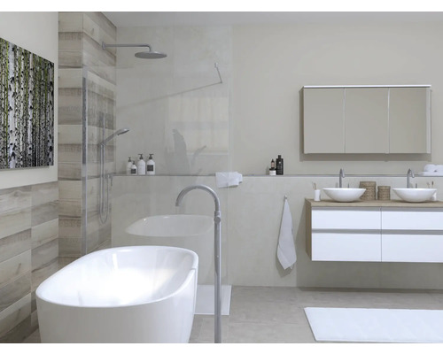 Jungborn Walk In SETTE 80 cm, profielkleur zilver, helder glas met vuilafstotende glascoating