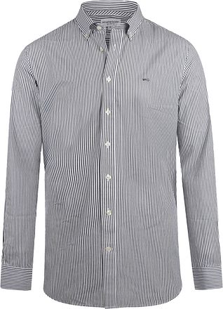McGregor Overhemd Poplin Streep Navy MM242.6001.05-2100 kopen