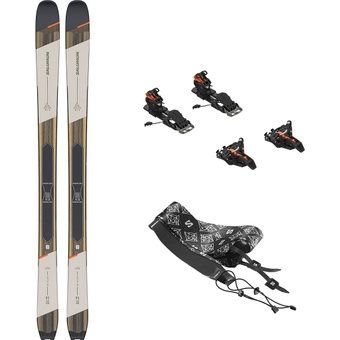 Testware Salomon MTN 91 Carbon   MTN Summit 12 inkl. Stopper   Fell 23/24 Tourenski mit Bindung