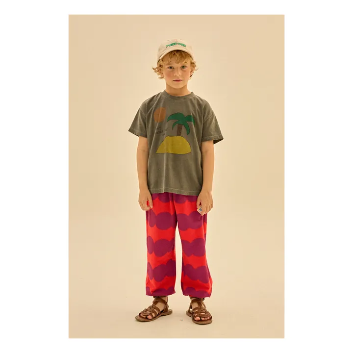 Jelly Mallow T-Shirt Beach | Gris anthracite