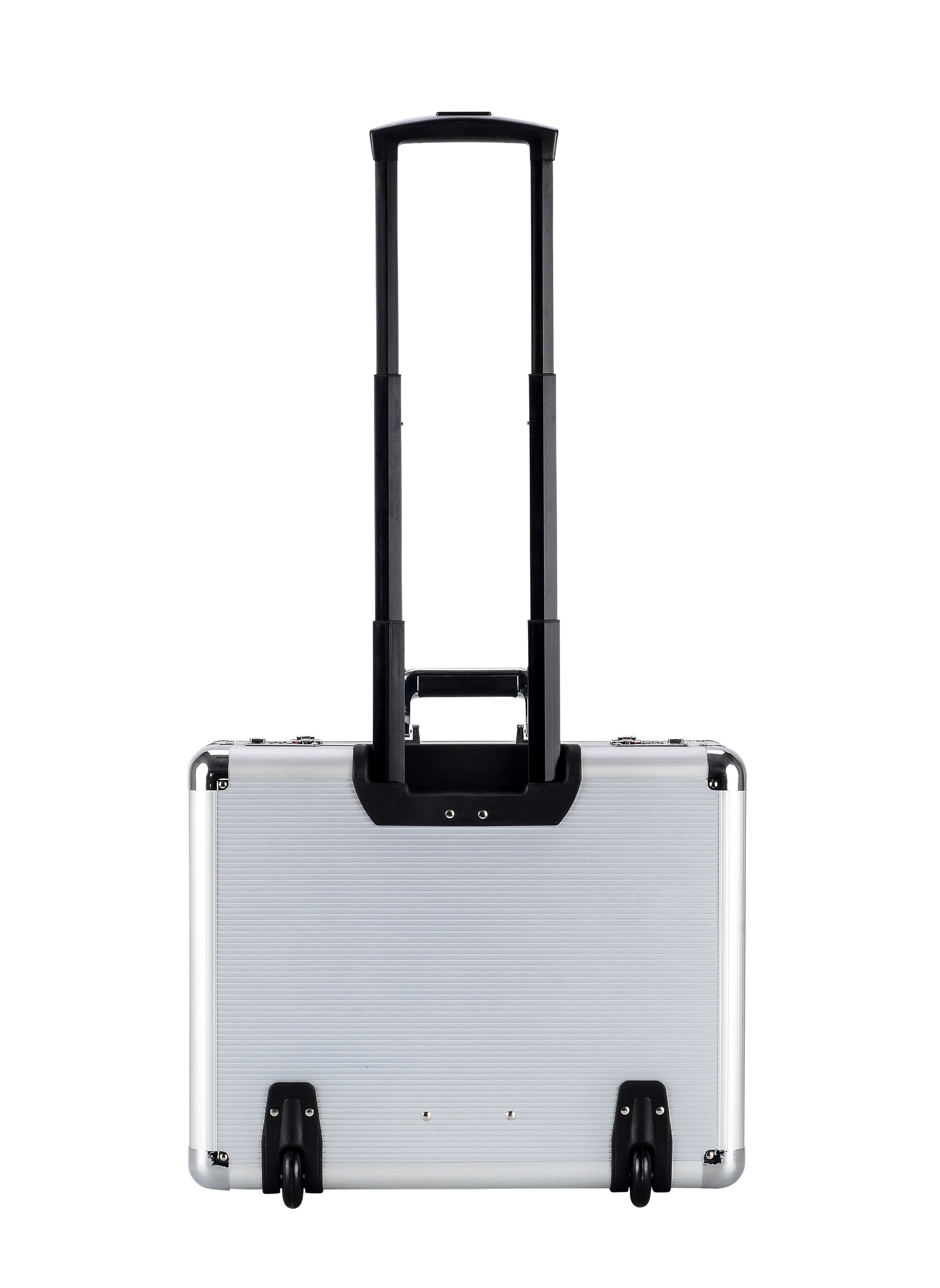 Aktenkoffer Trolley silber