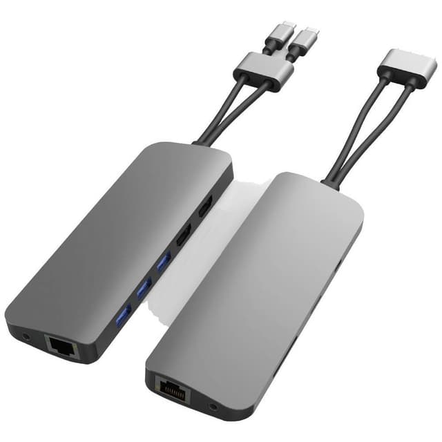 HYPER HD392-GRAY USB-C® Dockingstation Passer til