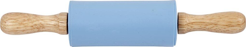 Kagerulle - L 23 CM - Ø 4.5 CM - Lyseblå - 1 Stk