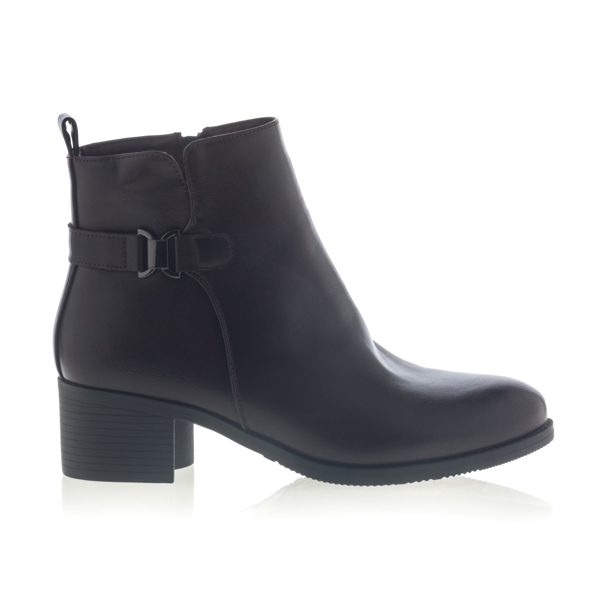 Bottines Femme bordeaux