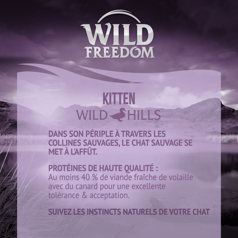 Wild Freedom Kitten Wild Hills, canard
