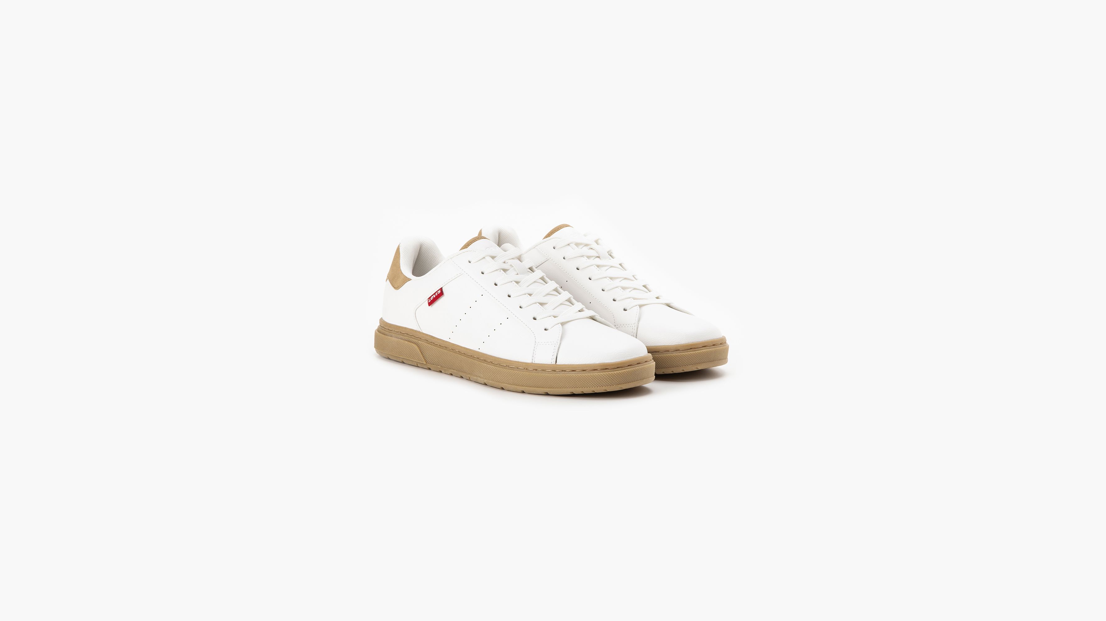 Levi's® Homme baskets Piper - Regular White - Blanc
