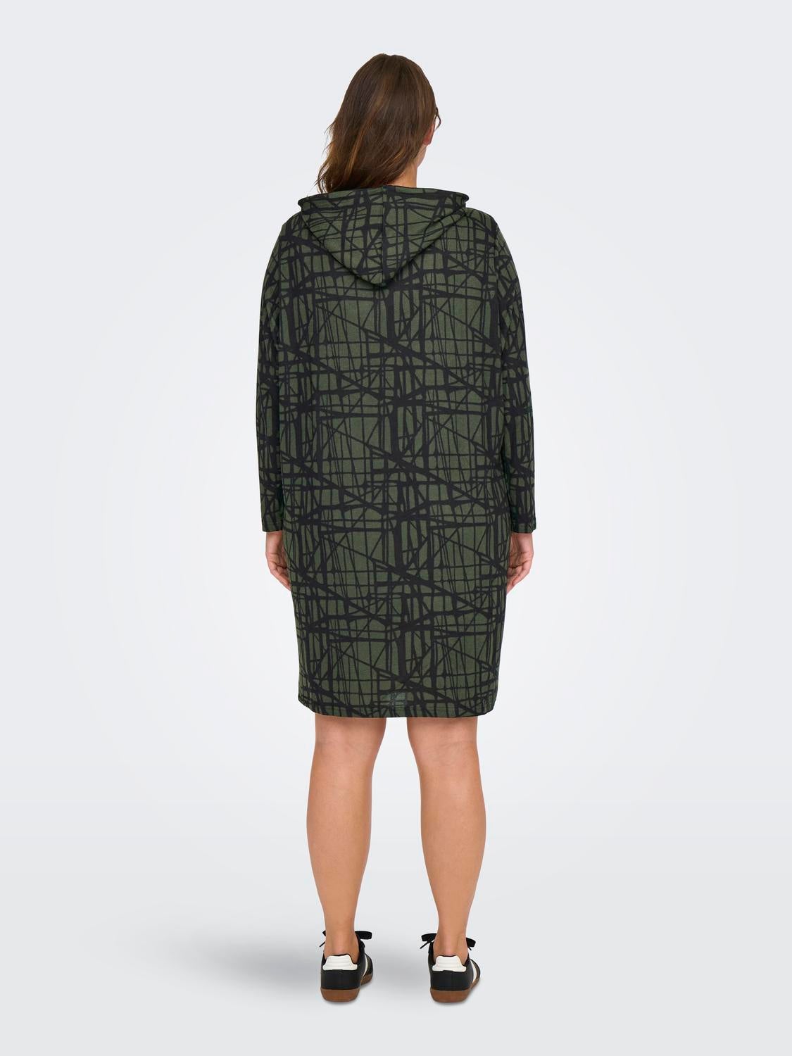 CARALBA Midikleid Forest Night