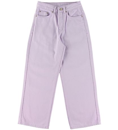 Grønt Jeans - Wide - Lavendel