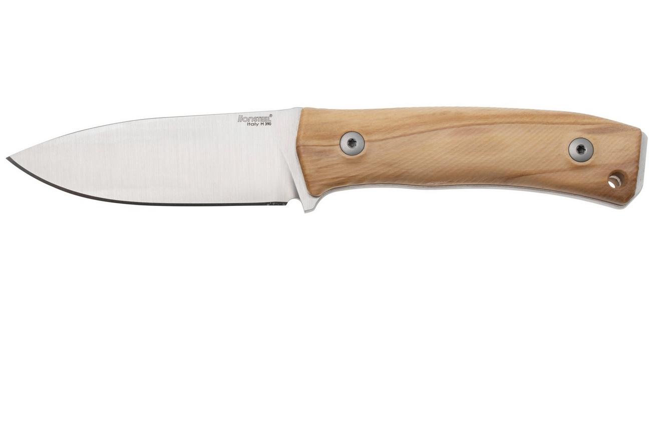 LionSteel M4-UL M390, olivewood handle