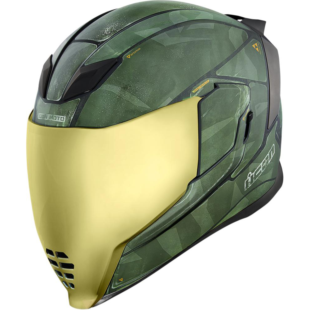Icon - Casque Airflite Battlescar 2 Vert
