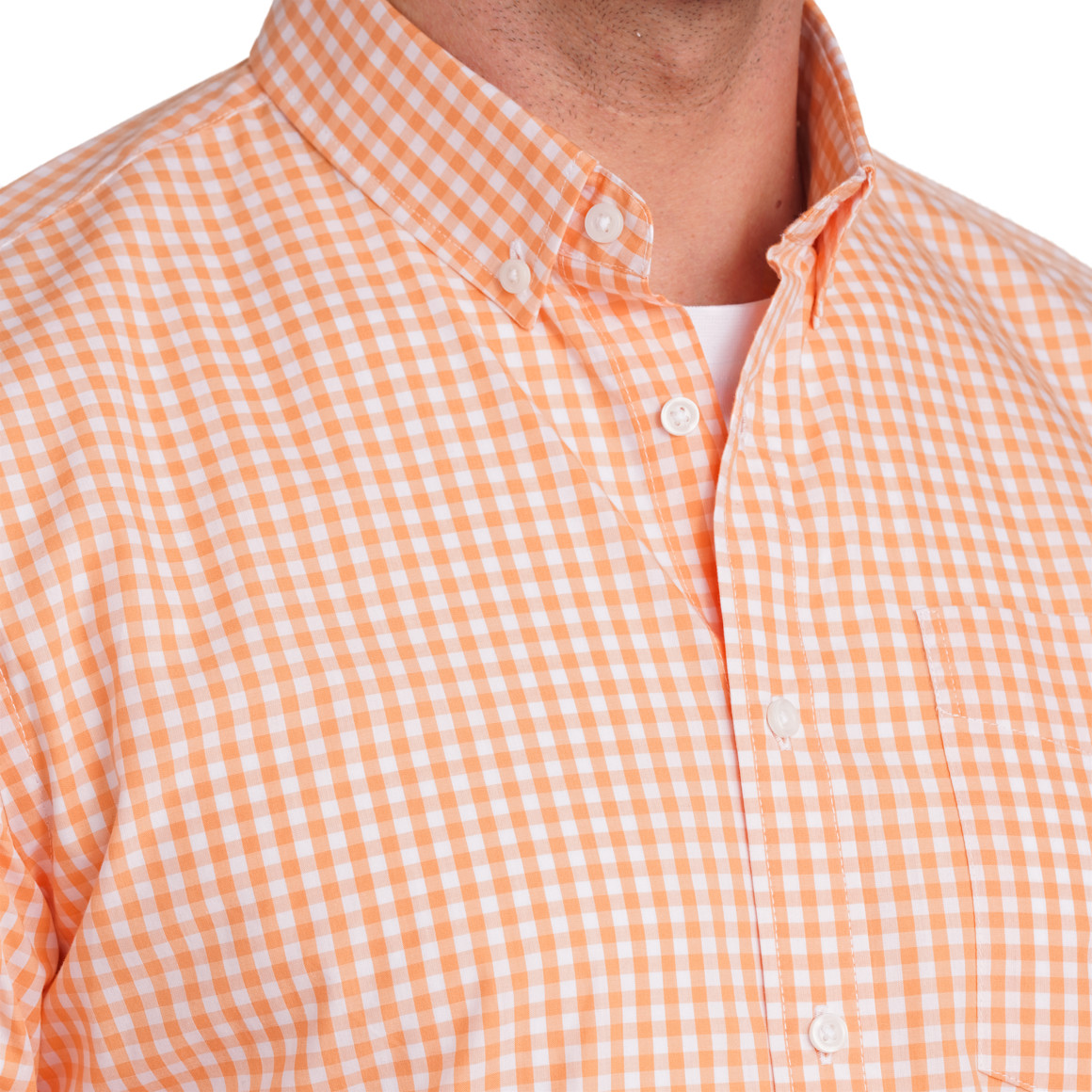 VanVaan Herren Hemd im Modern Fit orange