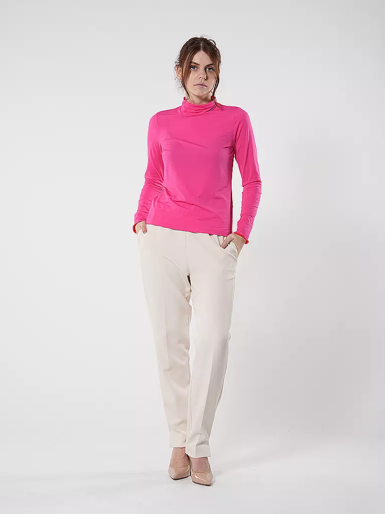 MARC CAIN Rollkragenpullover pink