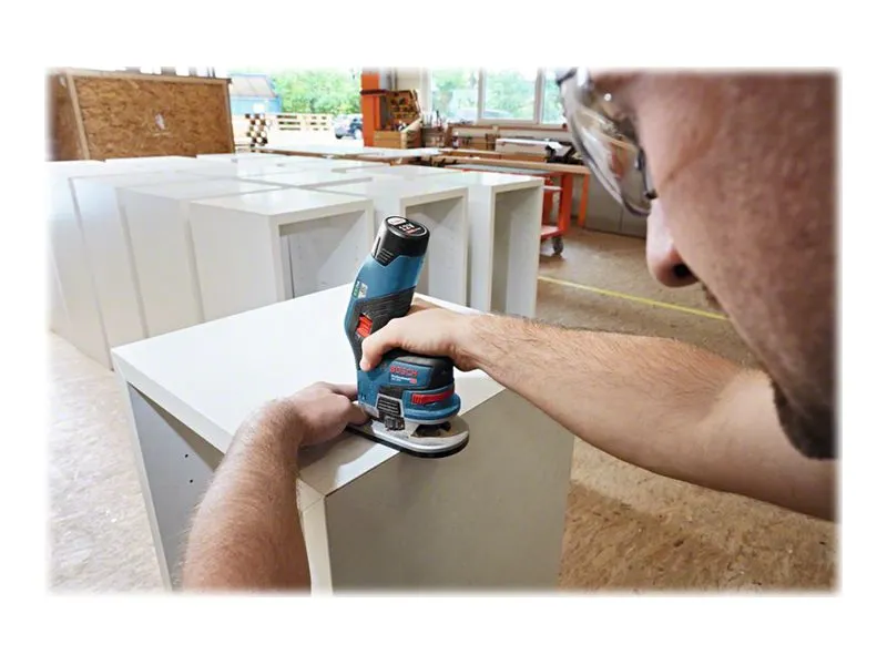 Bosch AKKUKANTFRÆSER GKF 12V-8 SOLO L-BOXX - Uden batteri og lader