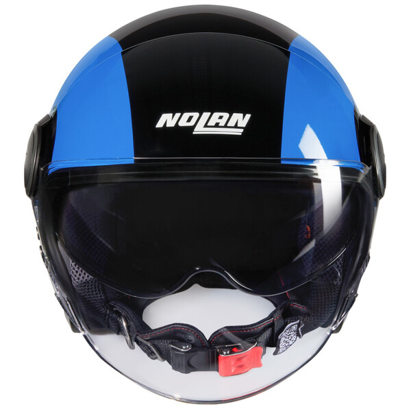 Nolan - Casque N21 Visor Bicromo Noir / Bleu / Brillant