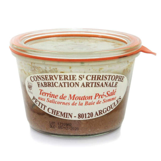 Terrine de mouton pré-salé aux salicornes
