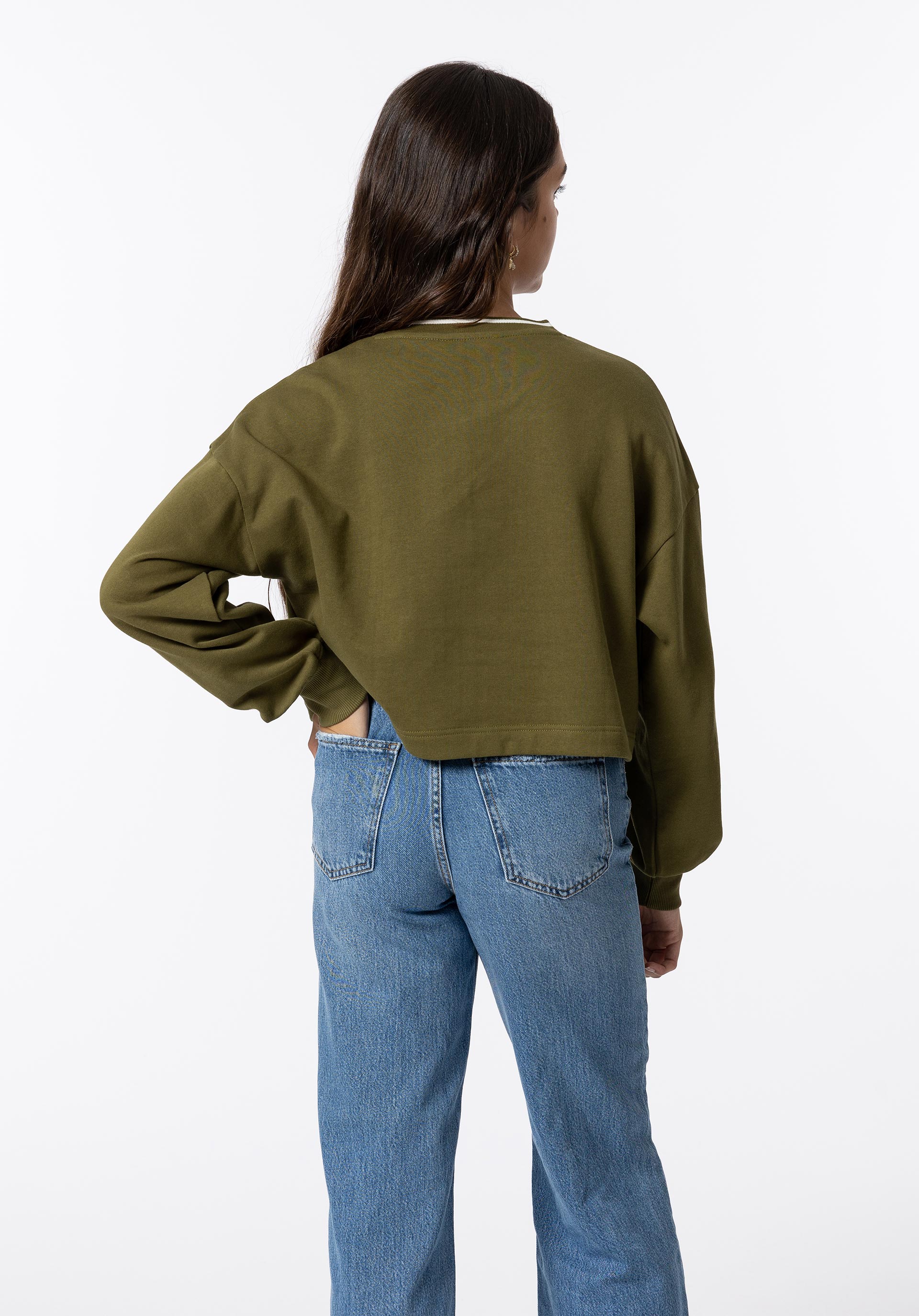 Sweatshirt com Estampado Frontal
