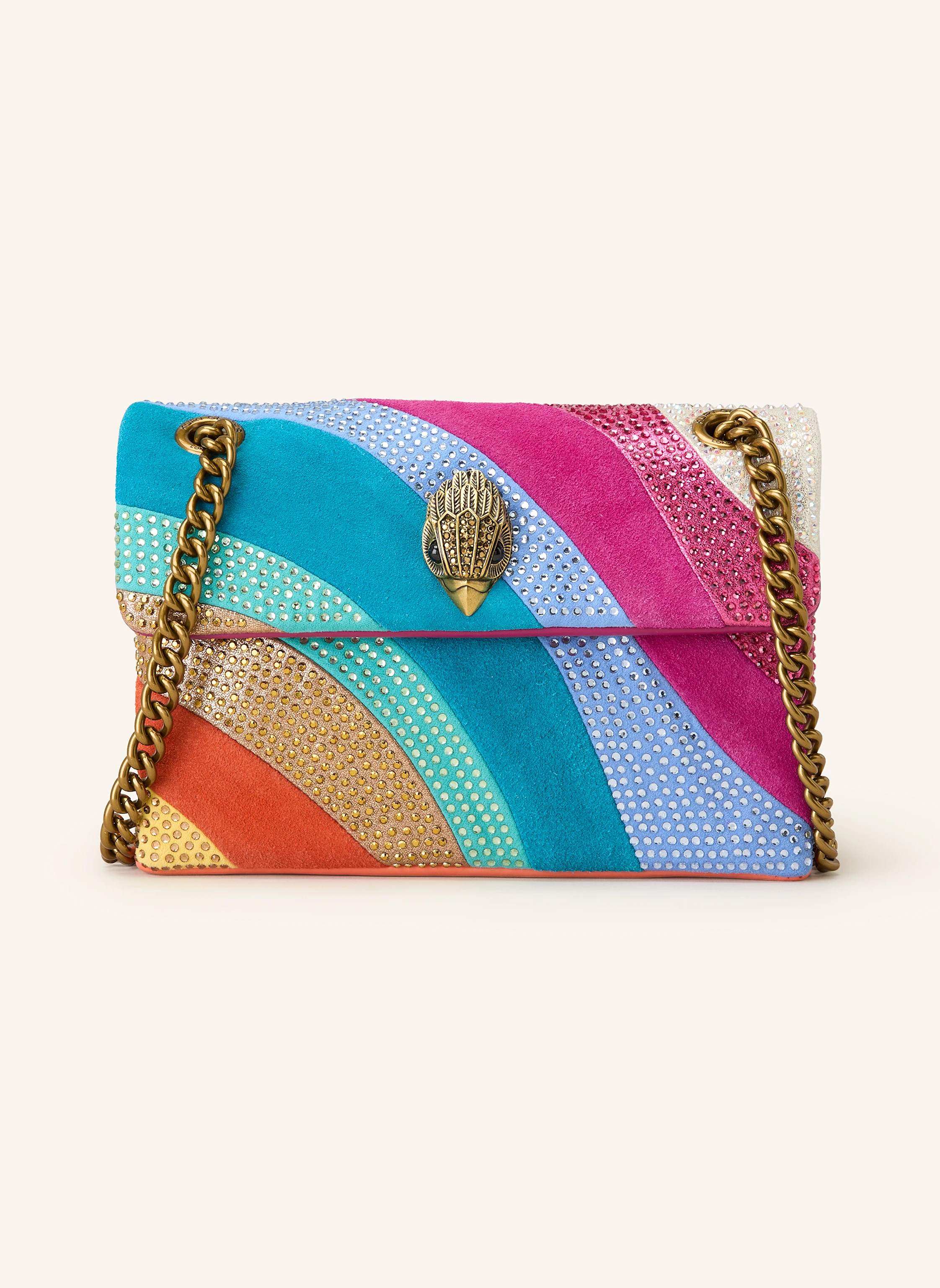 KURT GEIGER Umhängetasche KENSINGTON MINI mit Schmucksteinen