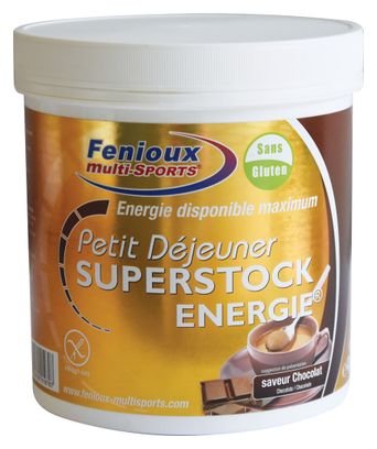 Petit-déjeuner énergétique Fenioux Multi-sports Superstock Energie Chocolat - 500g