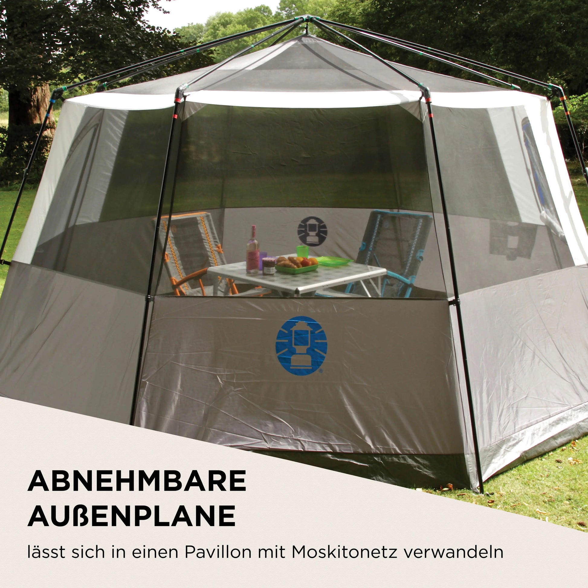 Octagon 8 Blau