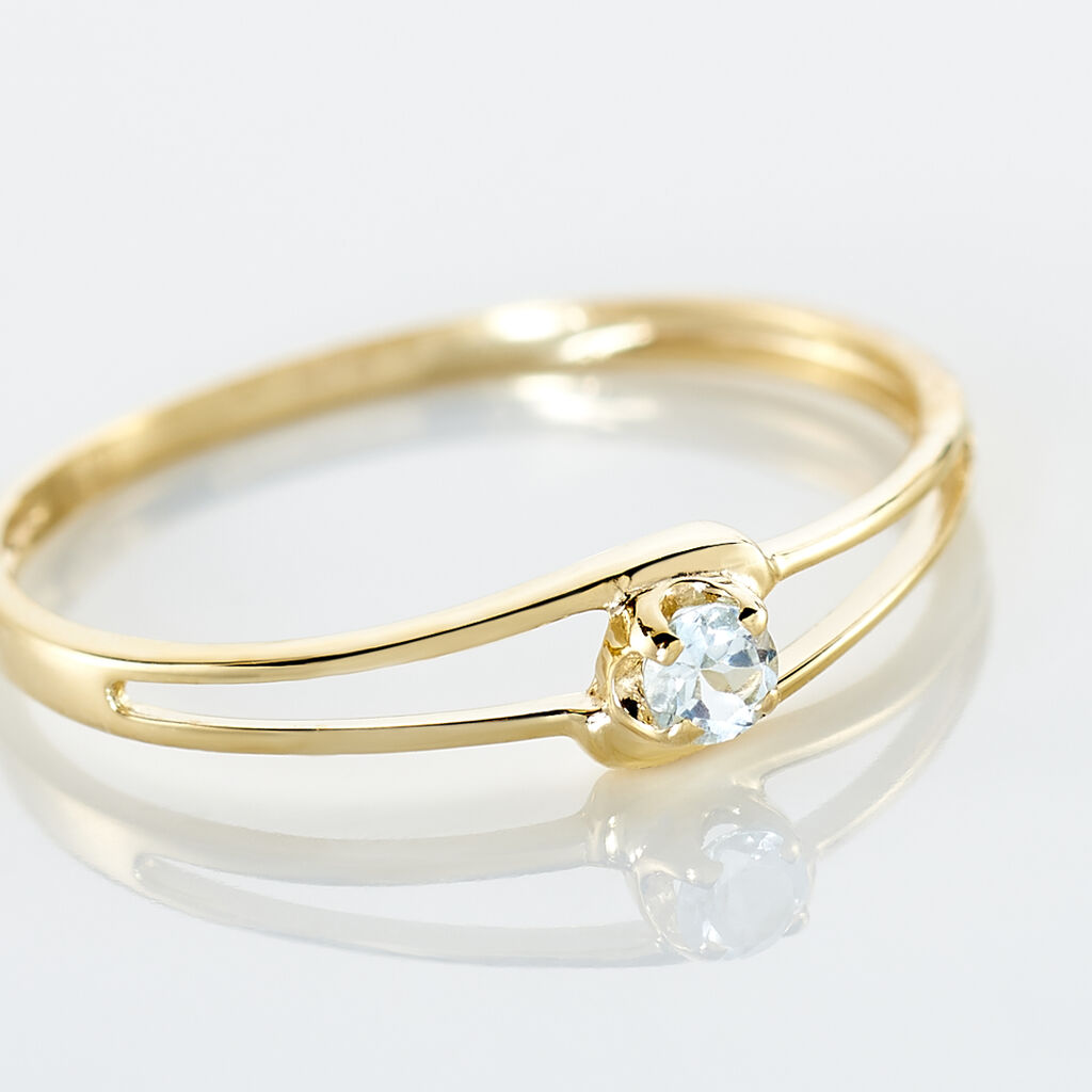 Bague Veroucha Or Jaune Topaze
