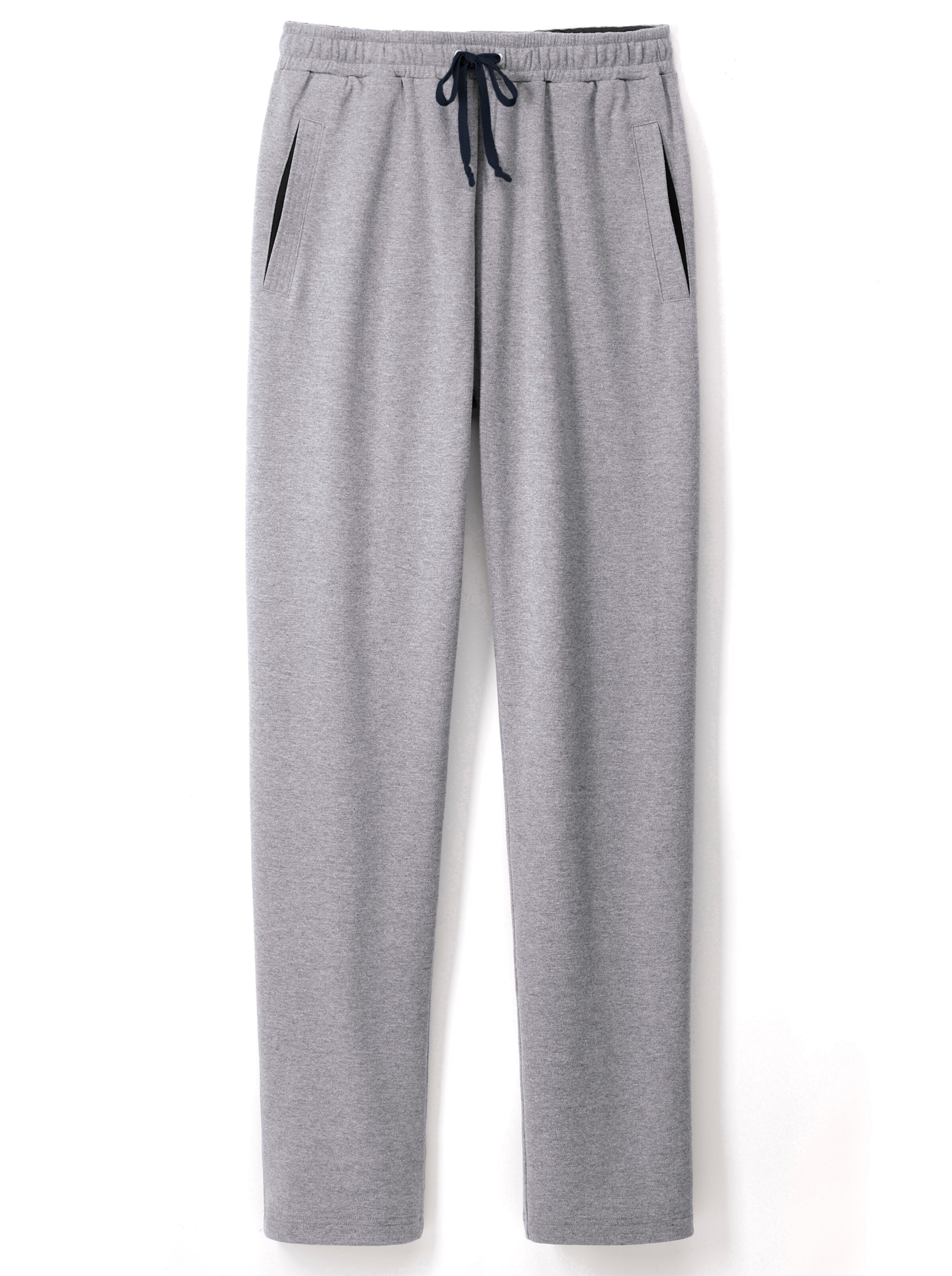 Hajo Freizeithose in grau-meliert
