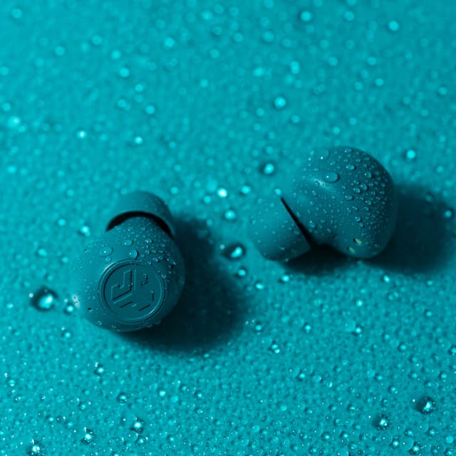 JLab Go Pop ANC true wireless earbuds (blågrøn)
