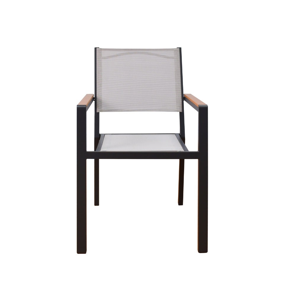 Home Deluxe Stapelbare Tuinstoel SEDIA - 1 Stuk | Stapelbare stoel, Balkonstoel, Terrasstoel