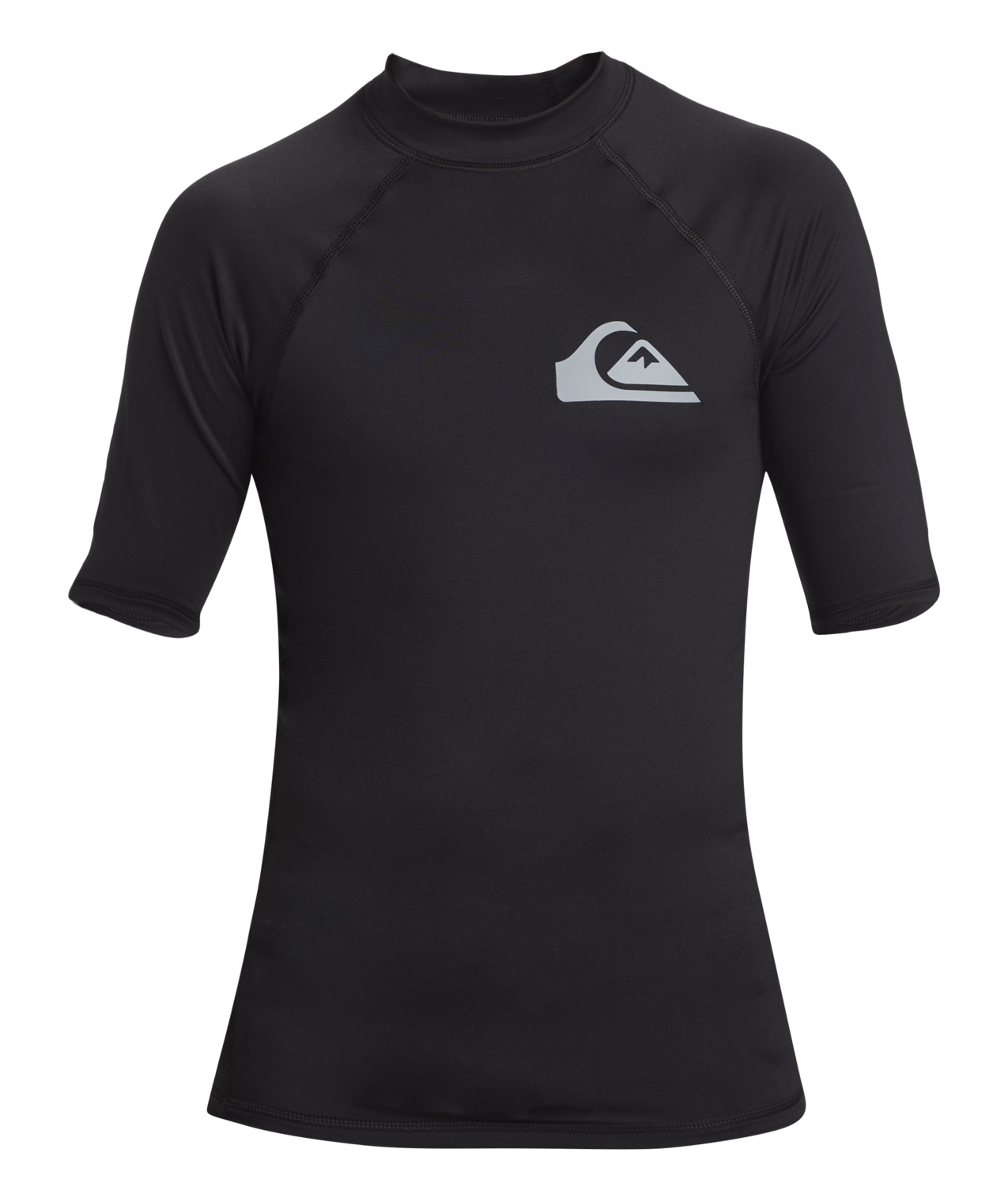 Quiksilver UPF 50 Surf T-Shirt Jungen schwarz