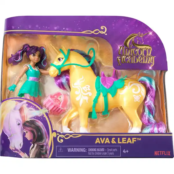 Unicorn Academy Kleine Puppe & Einhorn