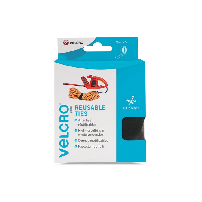 VELCRO® Brand-Klittenband herbruikbare band 5 m/30 mm - per meter