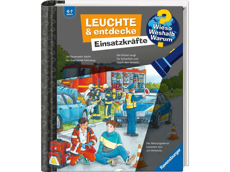 Ravensburger Kinder-Sachbuch WWW Leuchte und entdecke: Eins Klappbuch