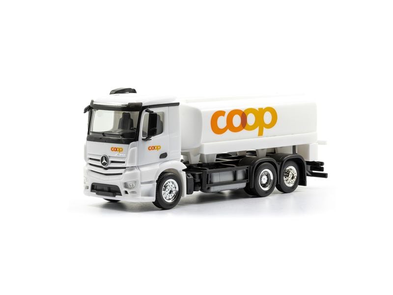 ACE LKW MB Antos Coop Tankfahrzeug 1:87 Modell-Tankfahrzeug aus Kunststoff