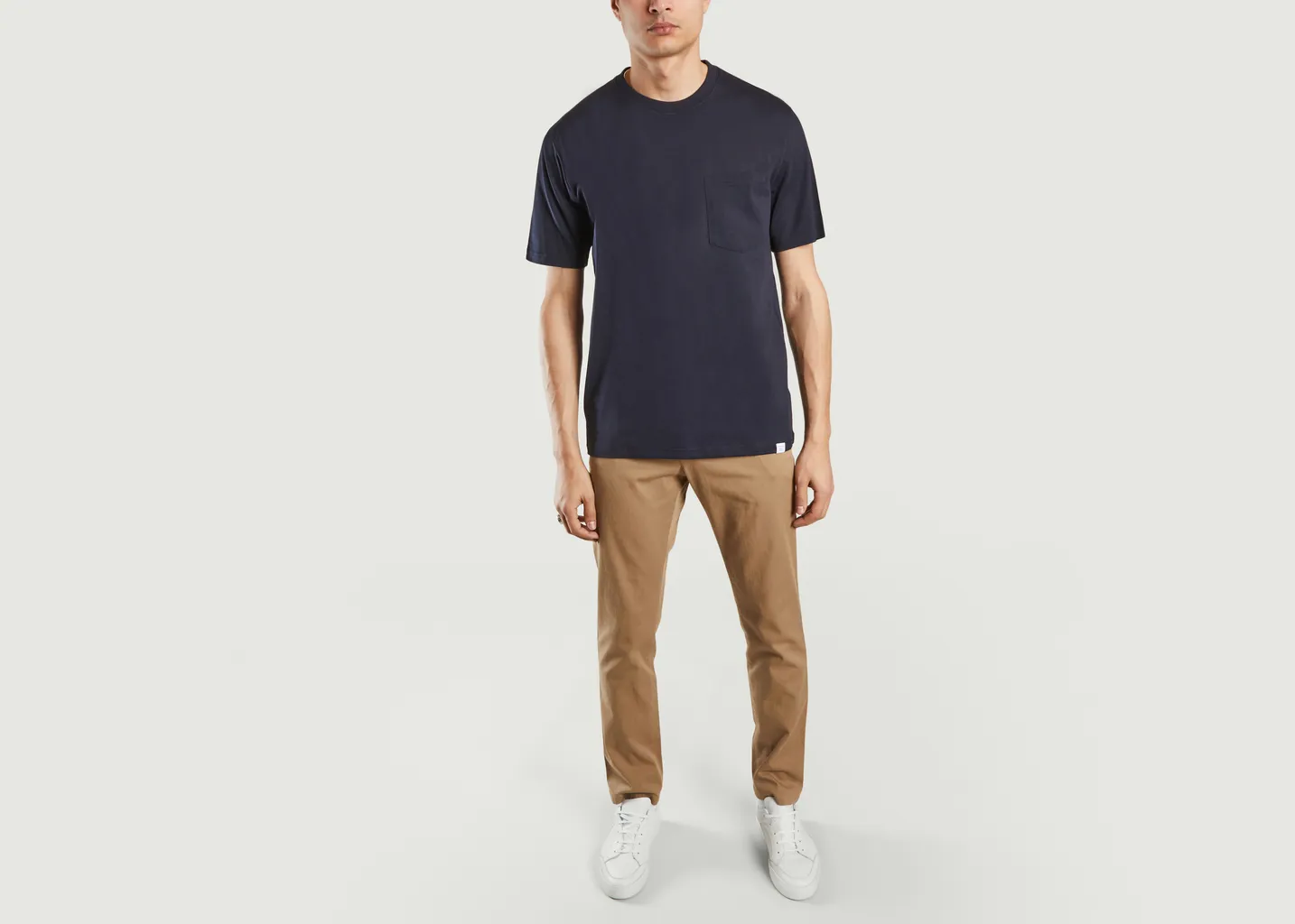 T-shirt en coton bio coupe relax Johannes Standard Norse Projects
