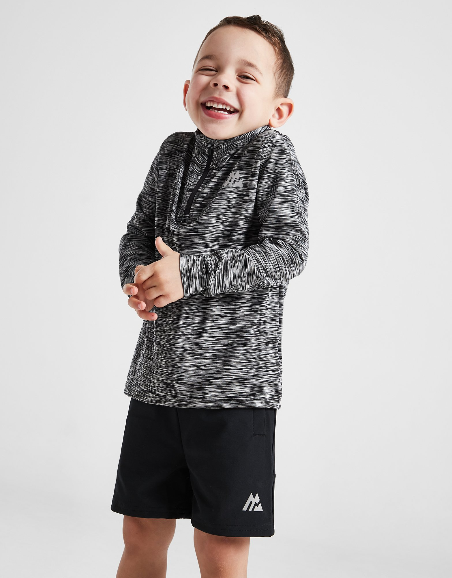 MONTIREX Ensemble Haut Zippé/Short Trail Enfant