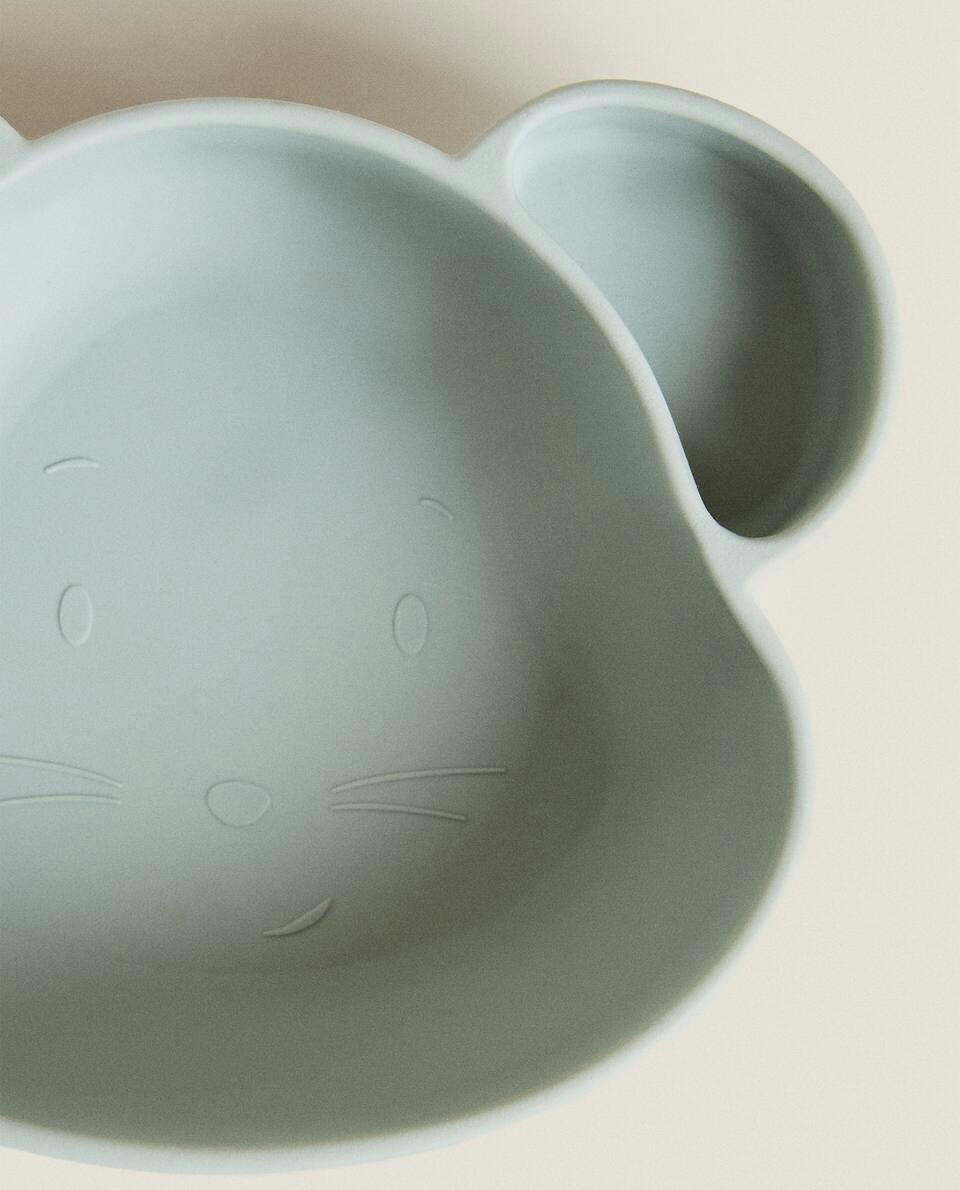 TIGELA DE SILICONE EM FORMATO DE RATO