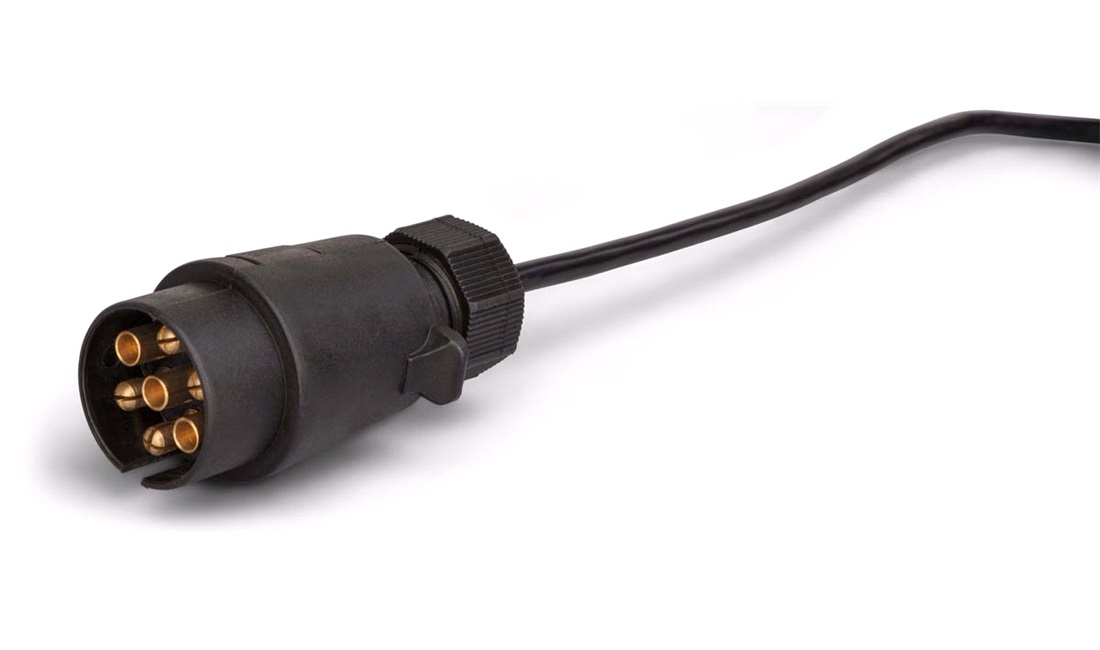 Magnetlygtesæt med kabel og 7-pin stik