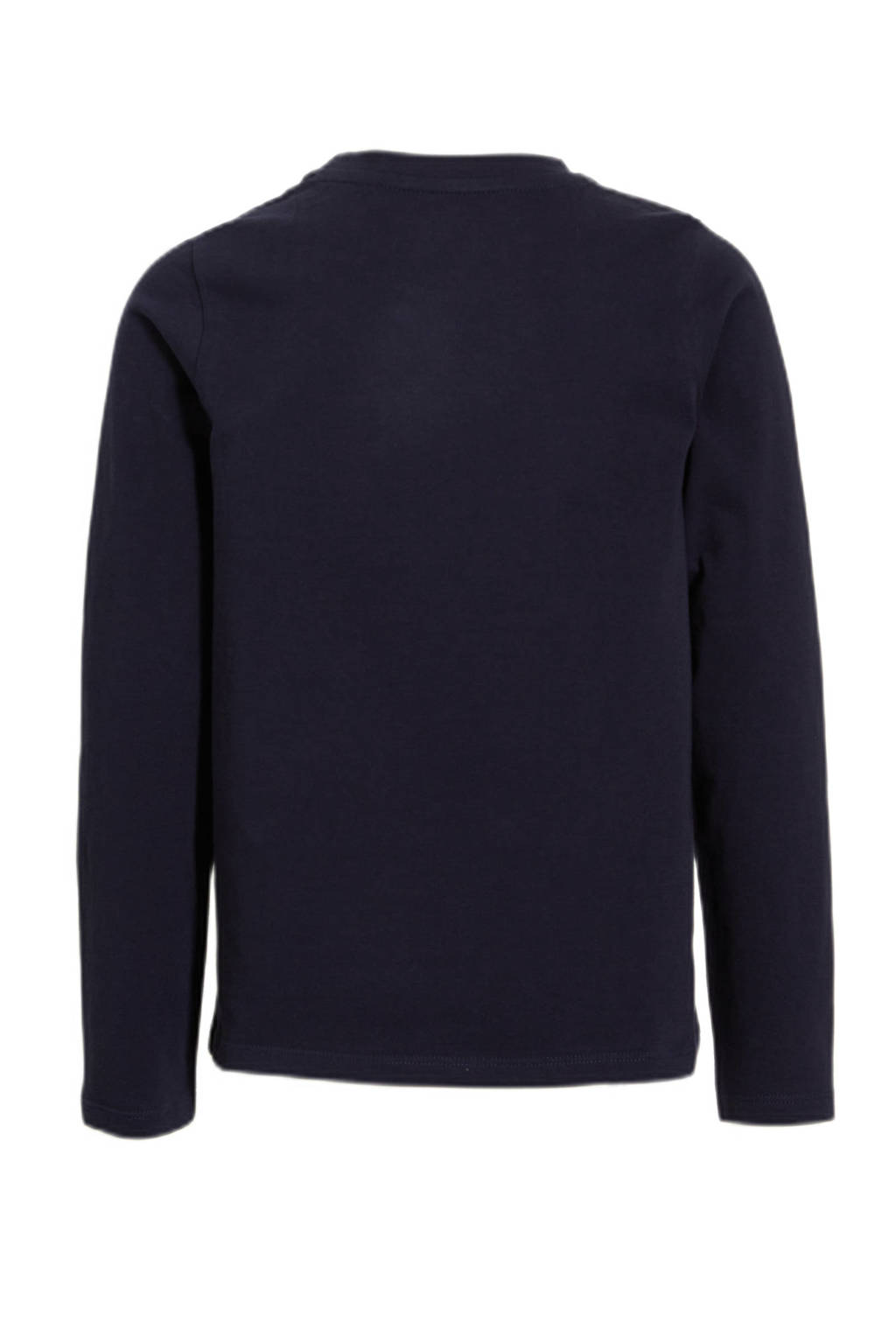anytime longsleeve T-shirt donkerblauw