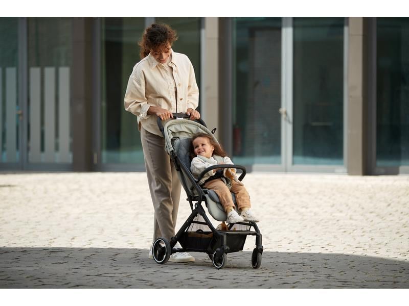 Hauck Buggy Travel N Care Plus Cork Kompakter Kinderwagen mit falt- und tragbarem Buggy