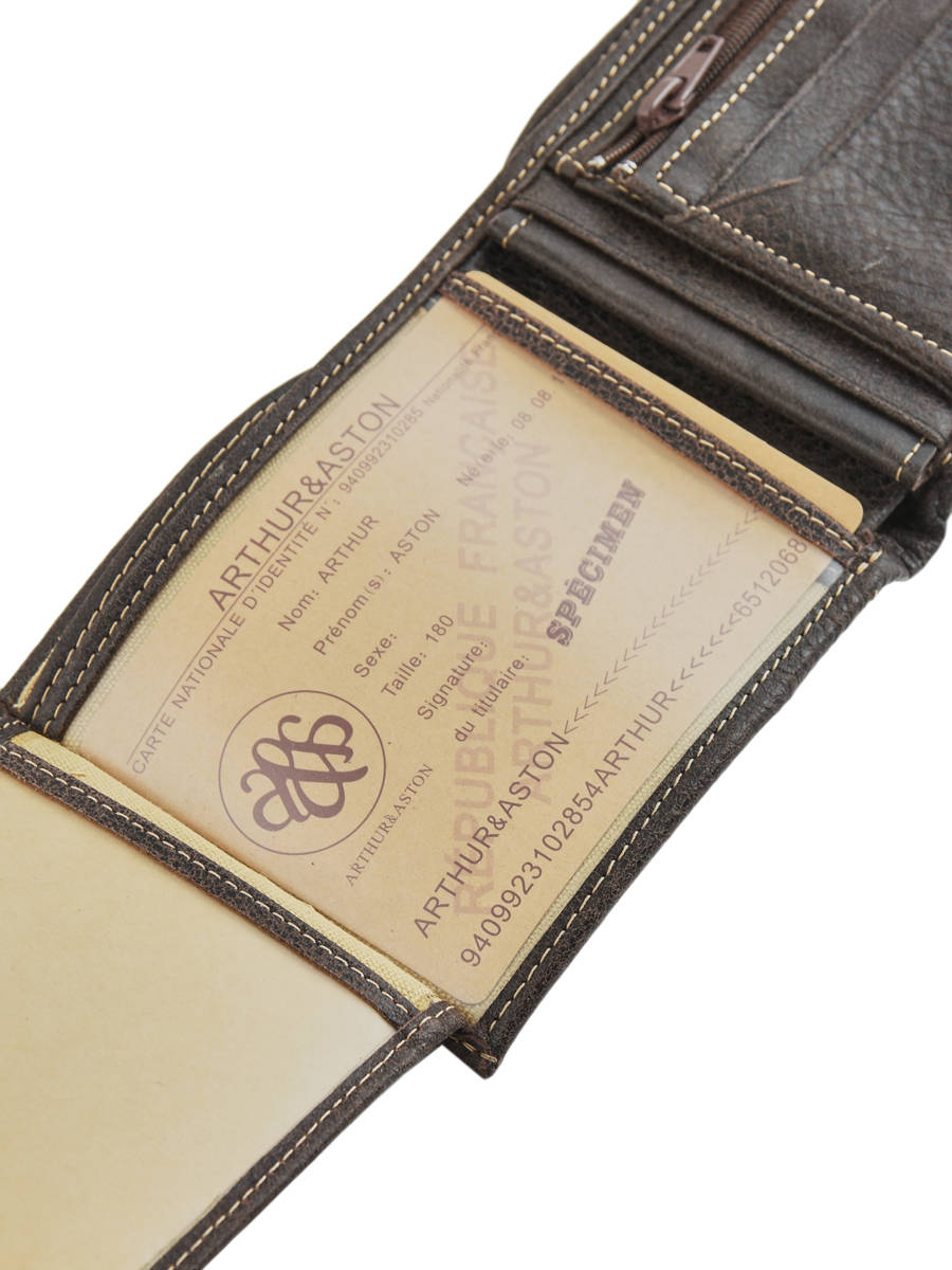 Portefeuille cuir ARTHUR & ASTON